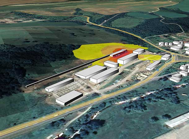 Posúdenie vplyvu hluku z diaľničného úseku